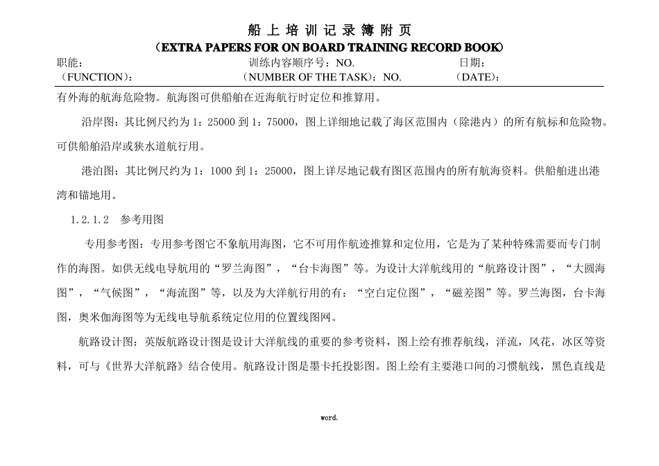 三副实习记录簿附精选_第3页