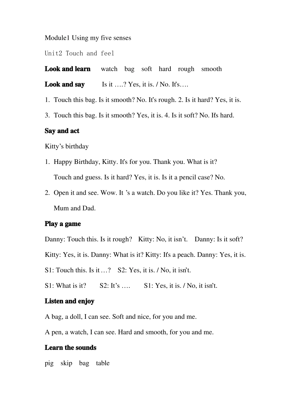 上海牛津版二年级下册英语全册教材内容_第2页