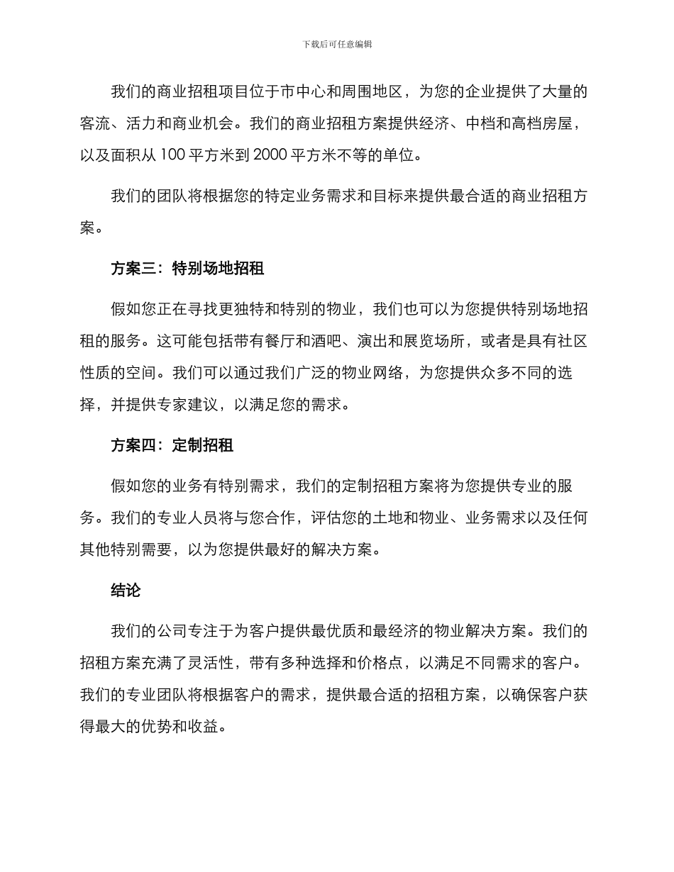 年底招租方案_第2页