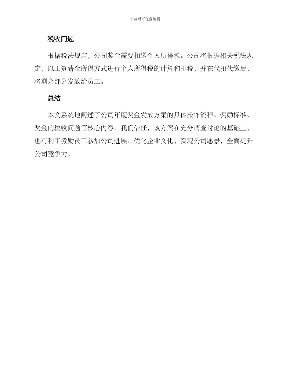 年度奖金发放方案_第3页