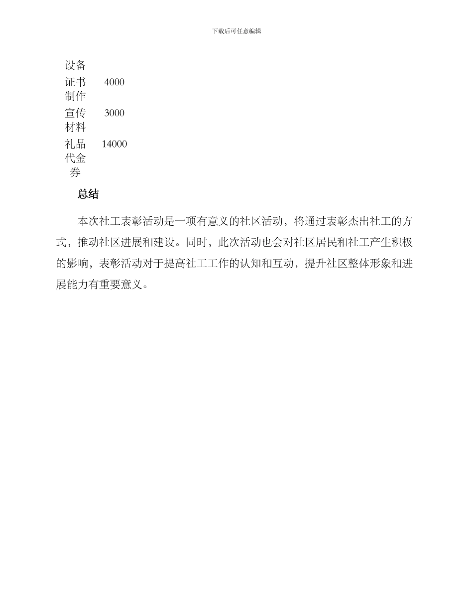 开展社工表彰活动方案_第3页