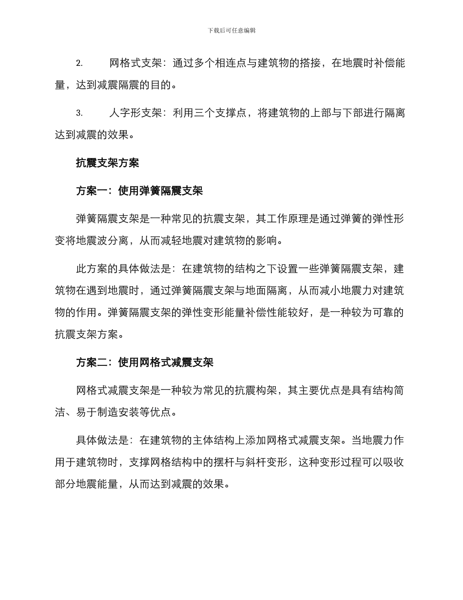 抗震支架介绍方案_第3页