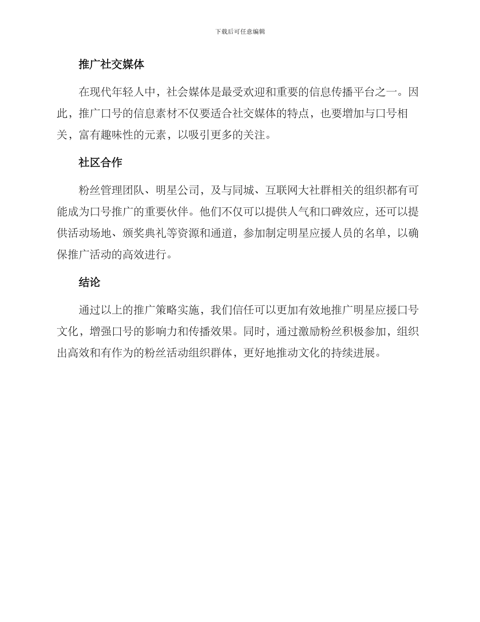 明星应援口号推广方案_第3页