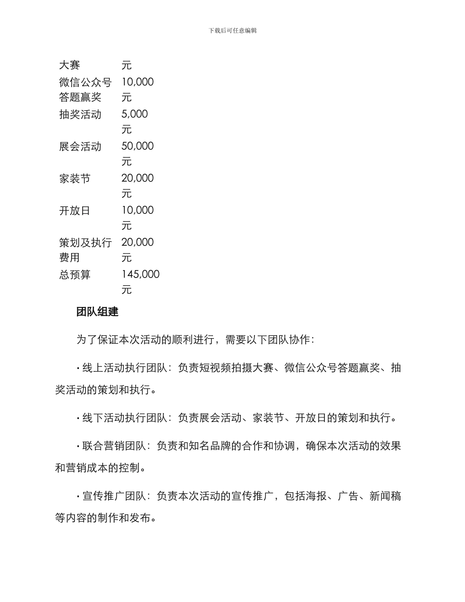 楼盘创意活动策划方案_第3页