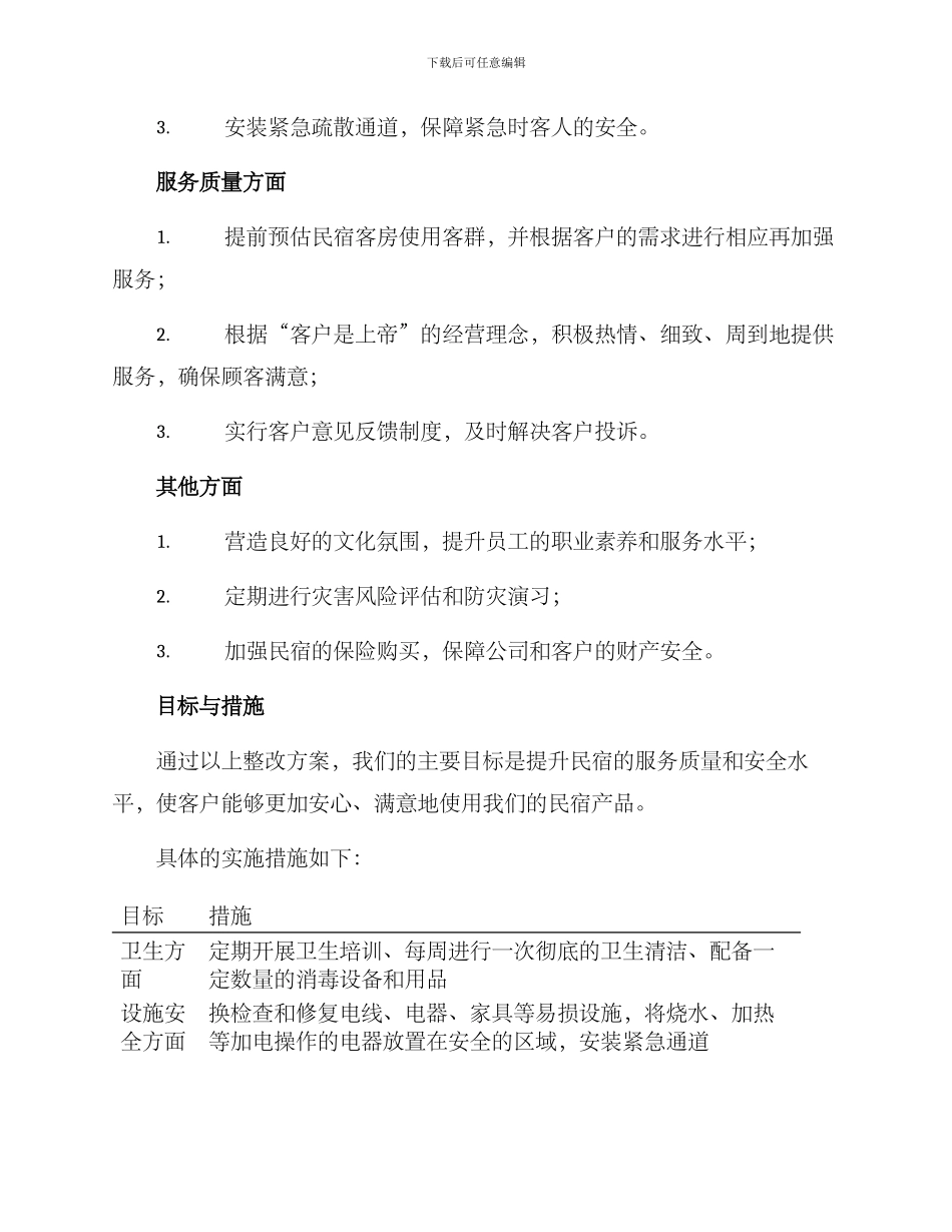 民宿整改提升方案_第2页