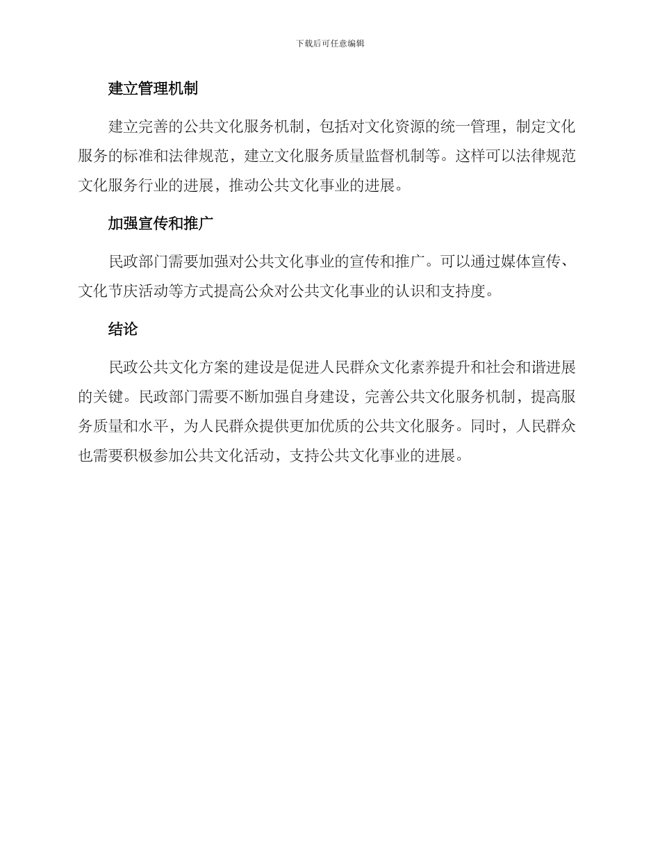 民政公共文化方案_第3页