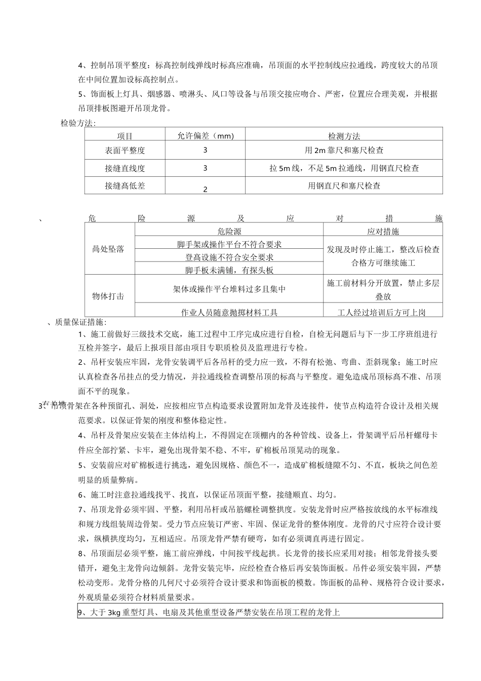 板块面层吊顶二级技术交底_第2页