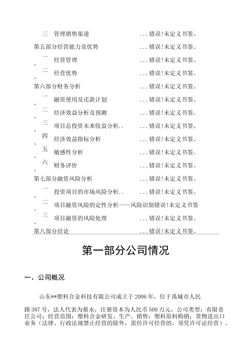 项目融资报告_第2页