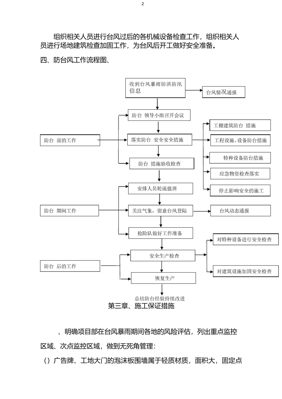 防台风措施及应急救援预案_第3页