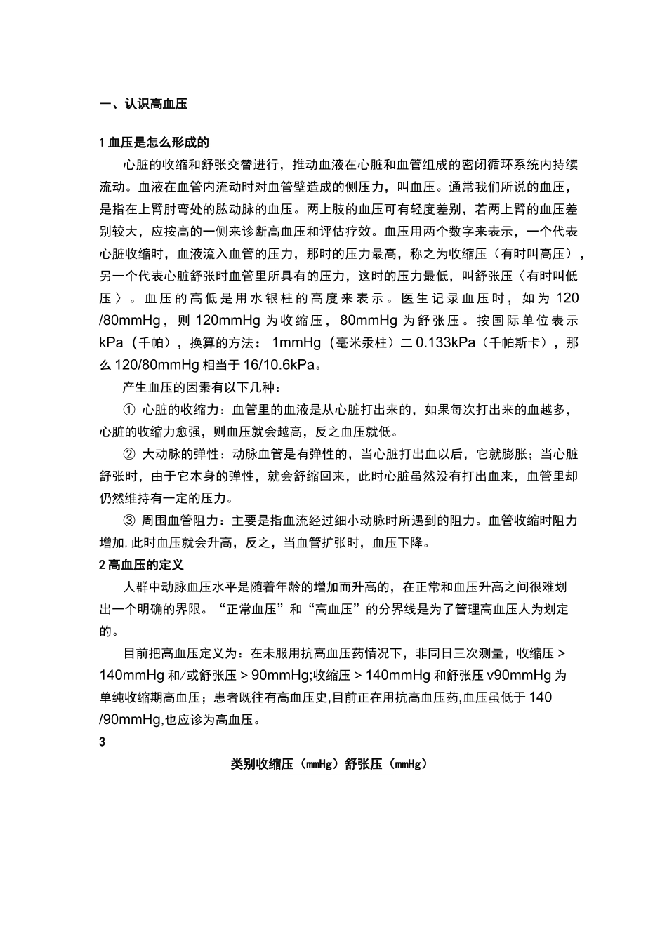 高血压健康教育手册_第1页