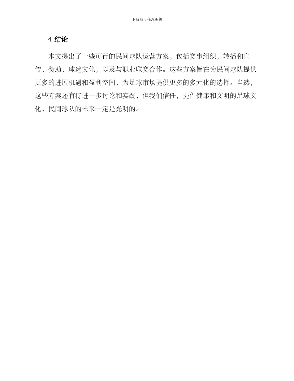 民间球队运营方案_第3页