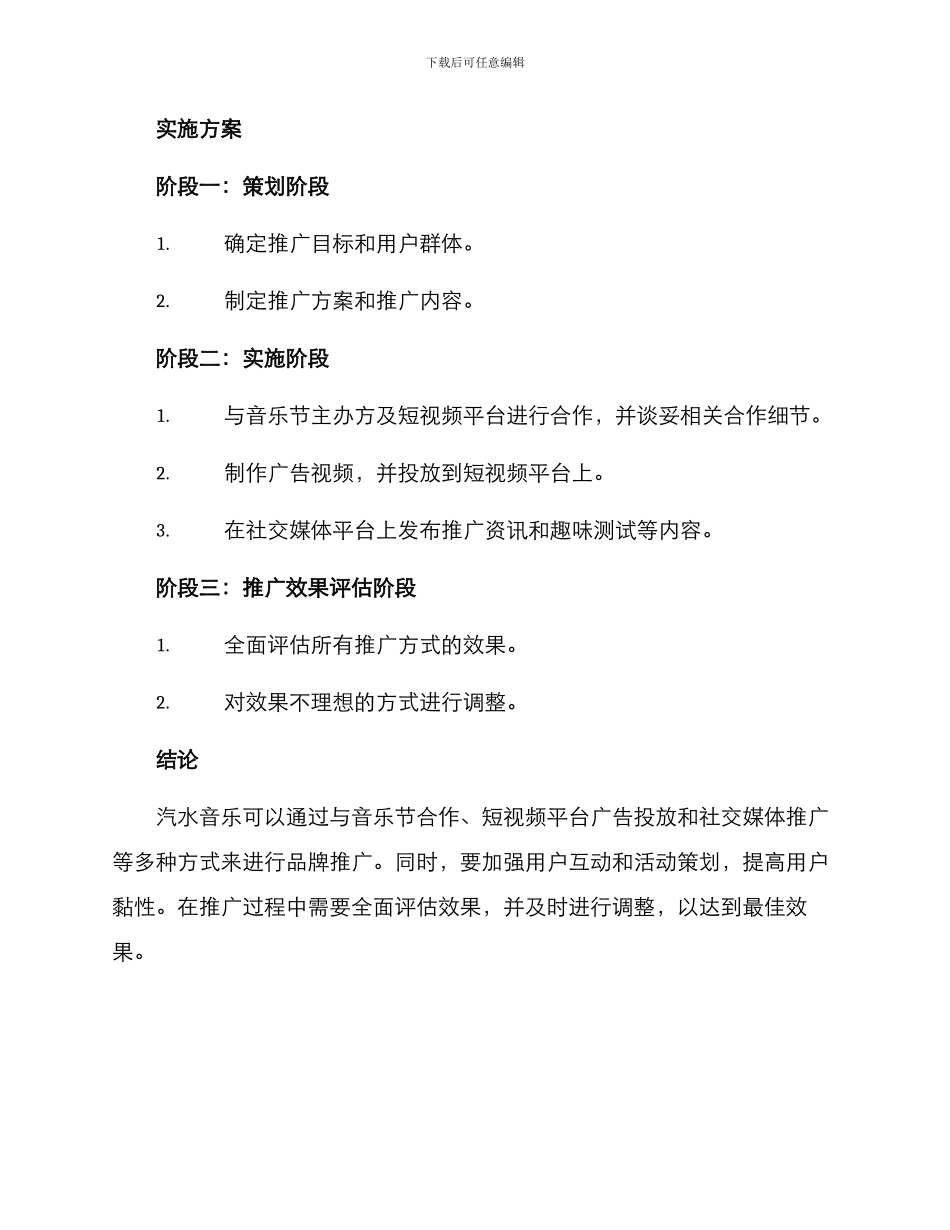 汽水音乐推广计划方案_第3页