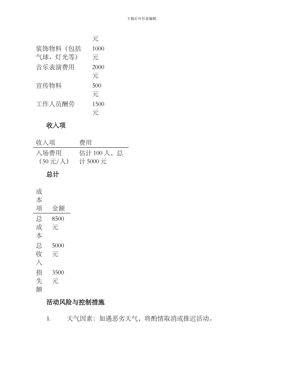 派对清吧活动策划方案_第3页