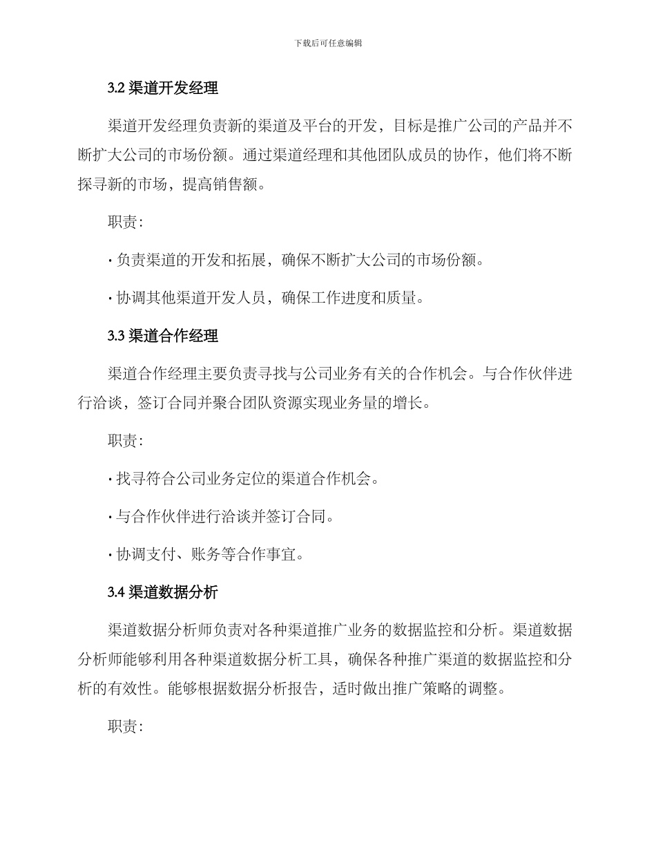 渠道团队分工方案_第2页