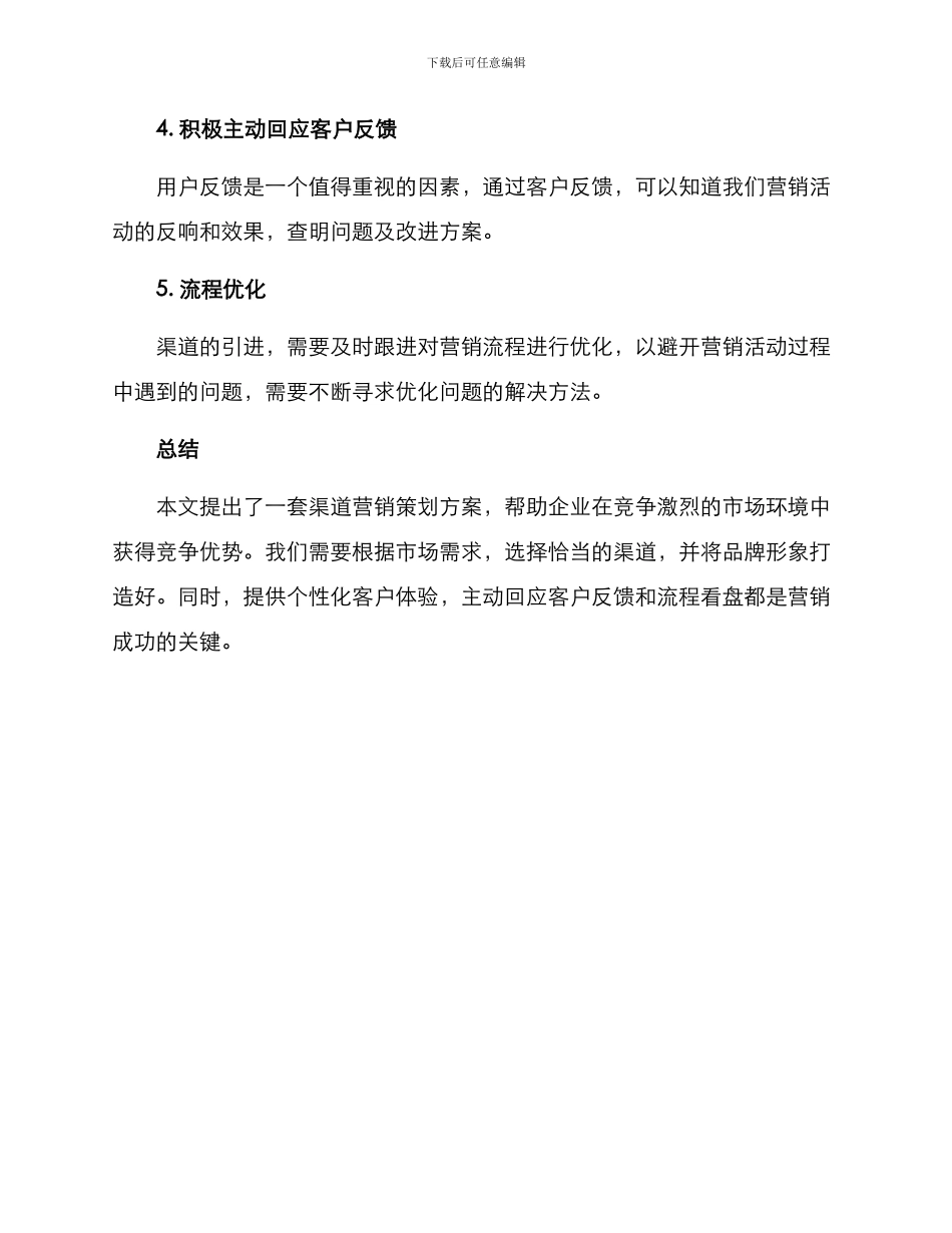 渠道营销策划方案_第3页