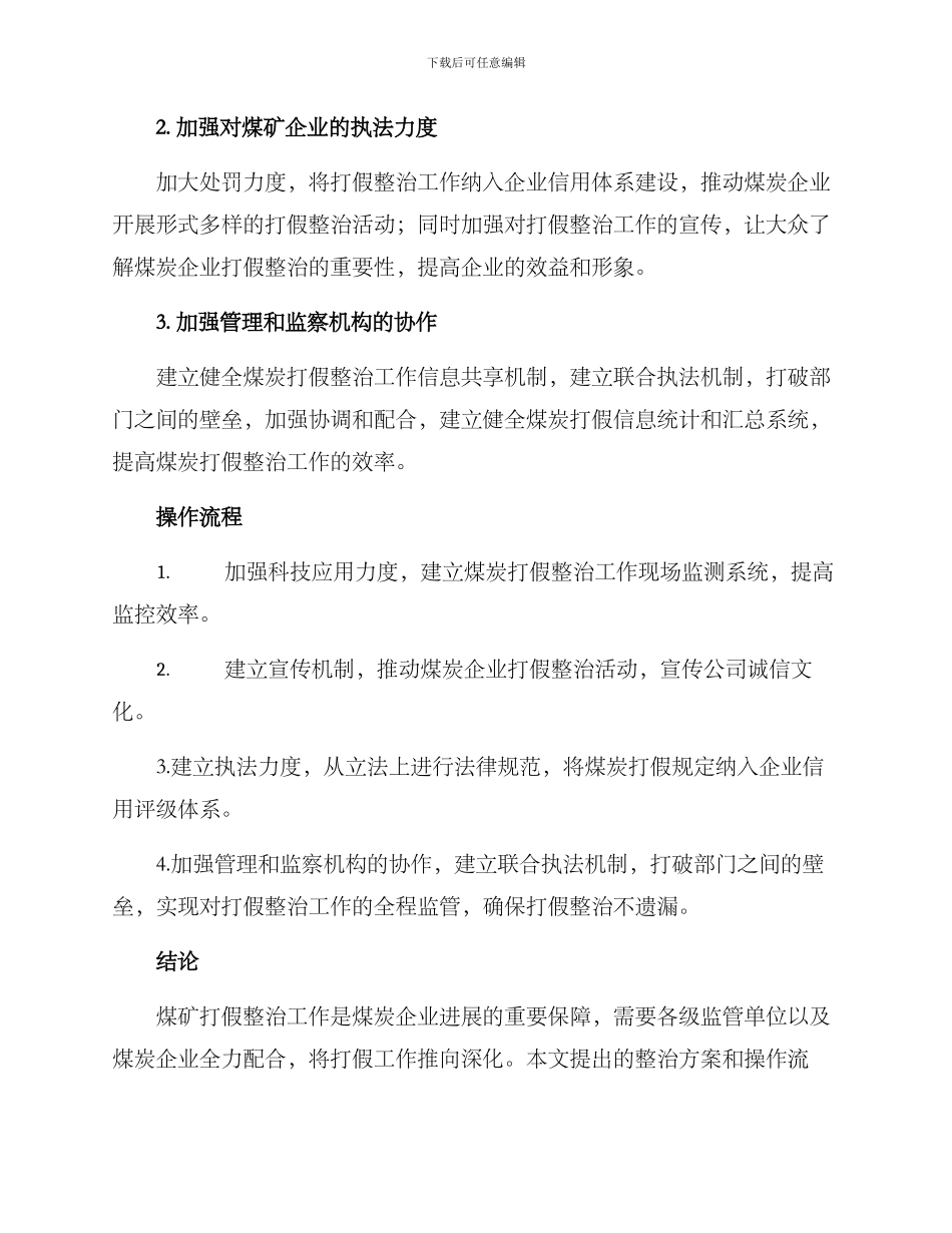 煤矿打假整治方案_第2页