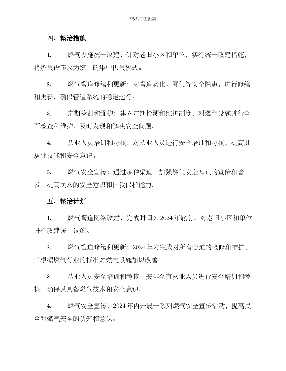 燃气专项整治活动方案_第2页