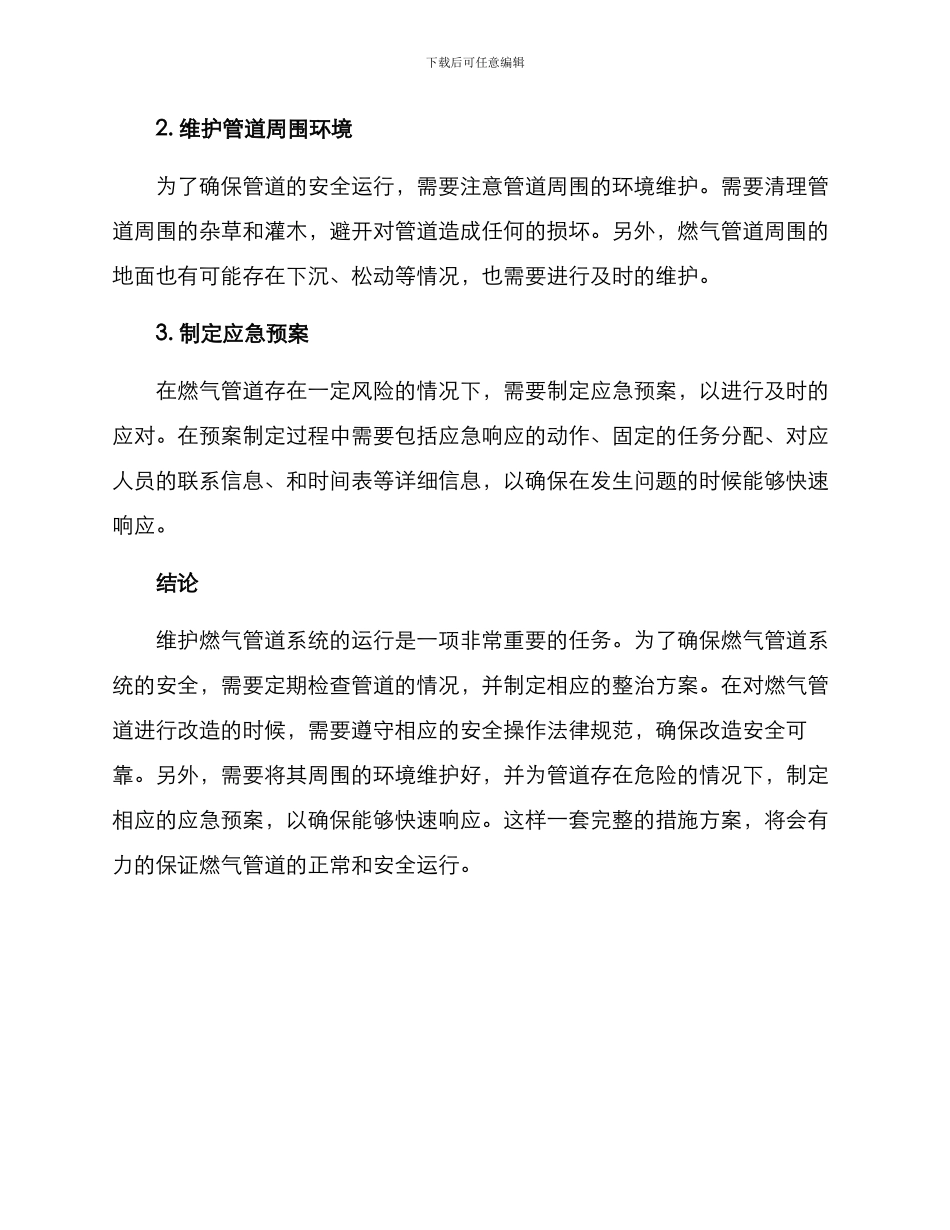 燃气排查整治措施方案_第2页