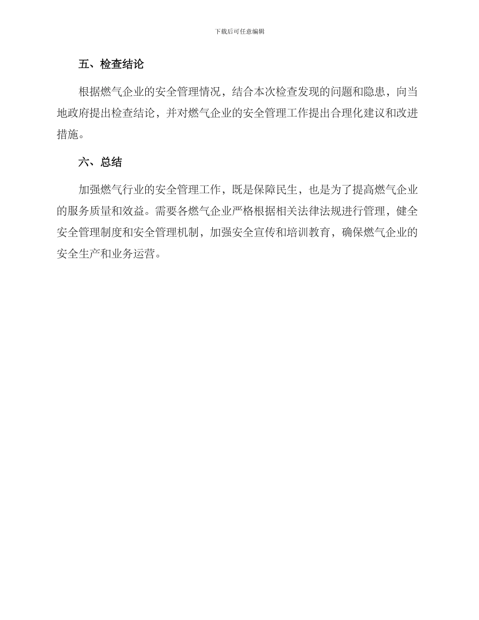 燃气领域专项检查方案_第3页