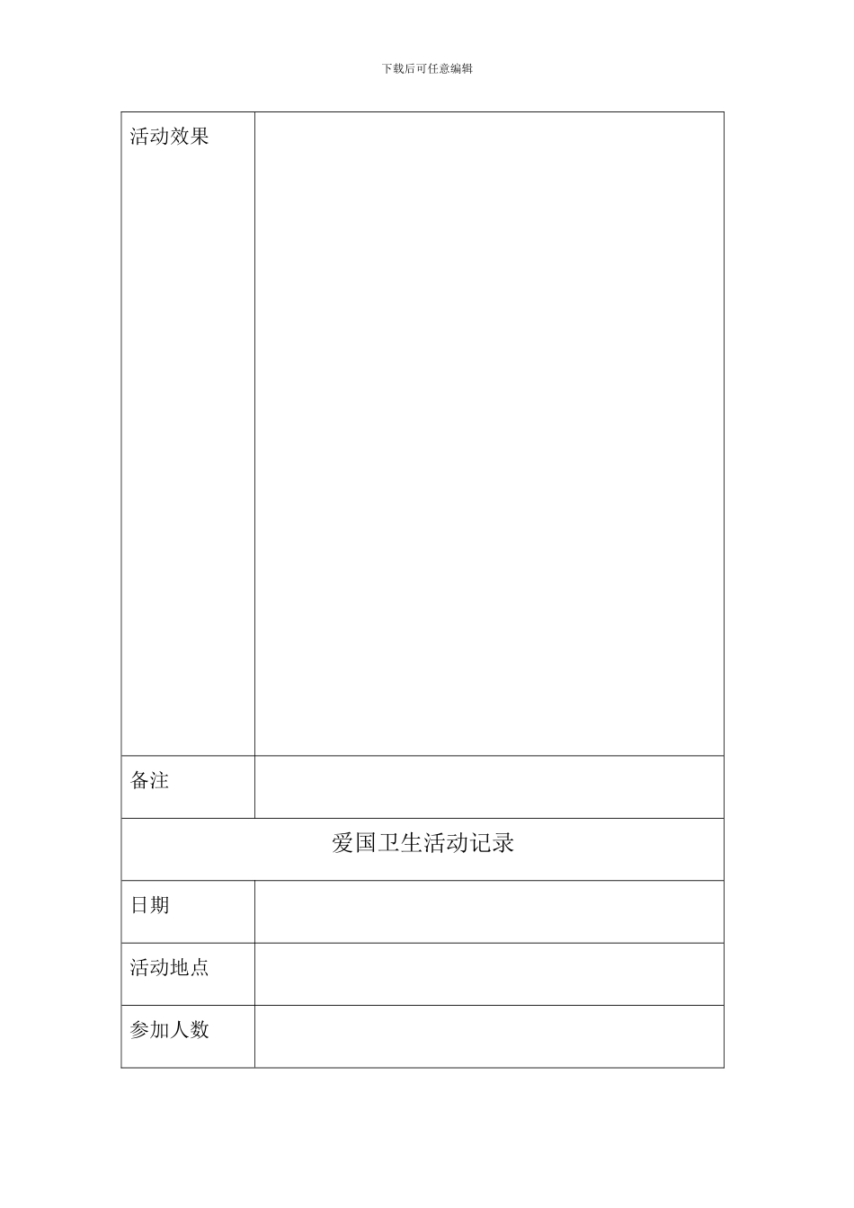 爱国卫生月活动记录_第2页
