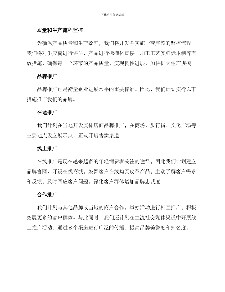 皮革市场运营方案_第3页