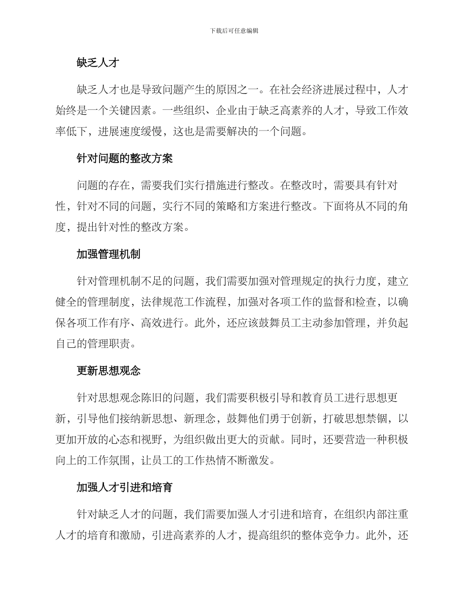 瞄准问题靶向整改方案_第2页