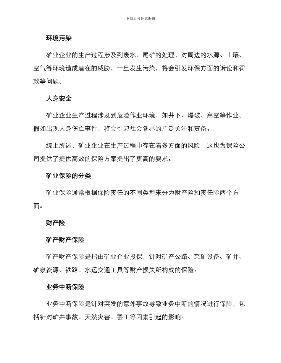 矿业保险方案_第2页
