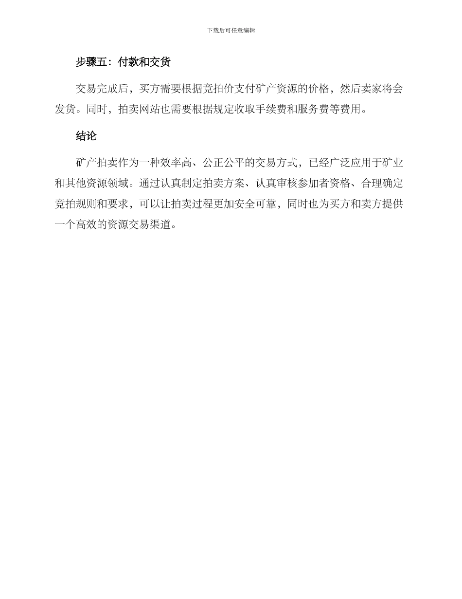 矿产拍卖方案_第3页