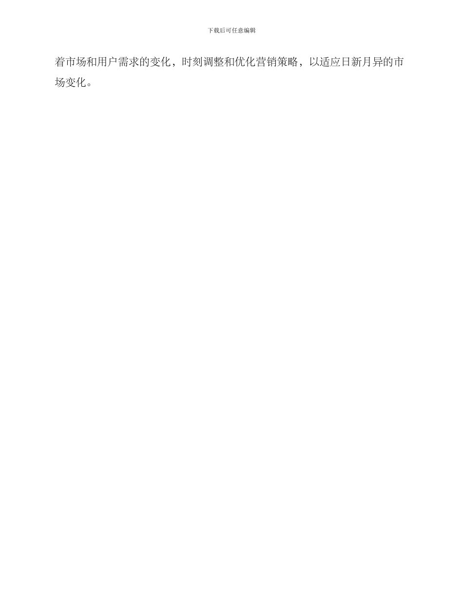社交媒体营销方案格式_第3页