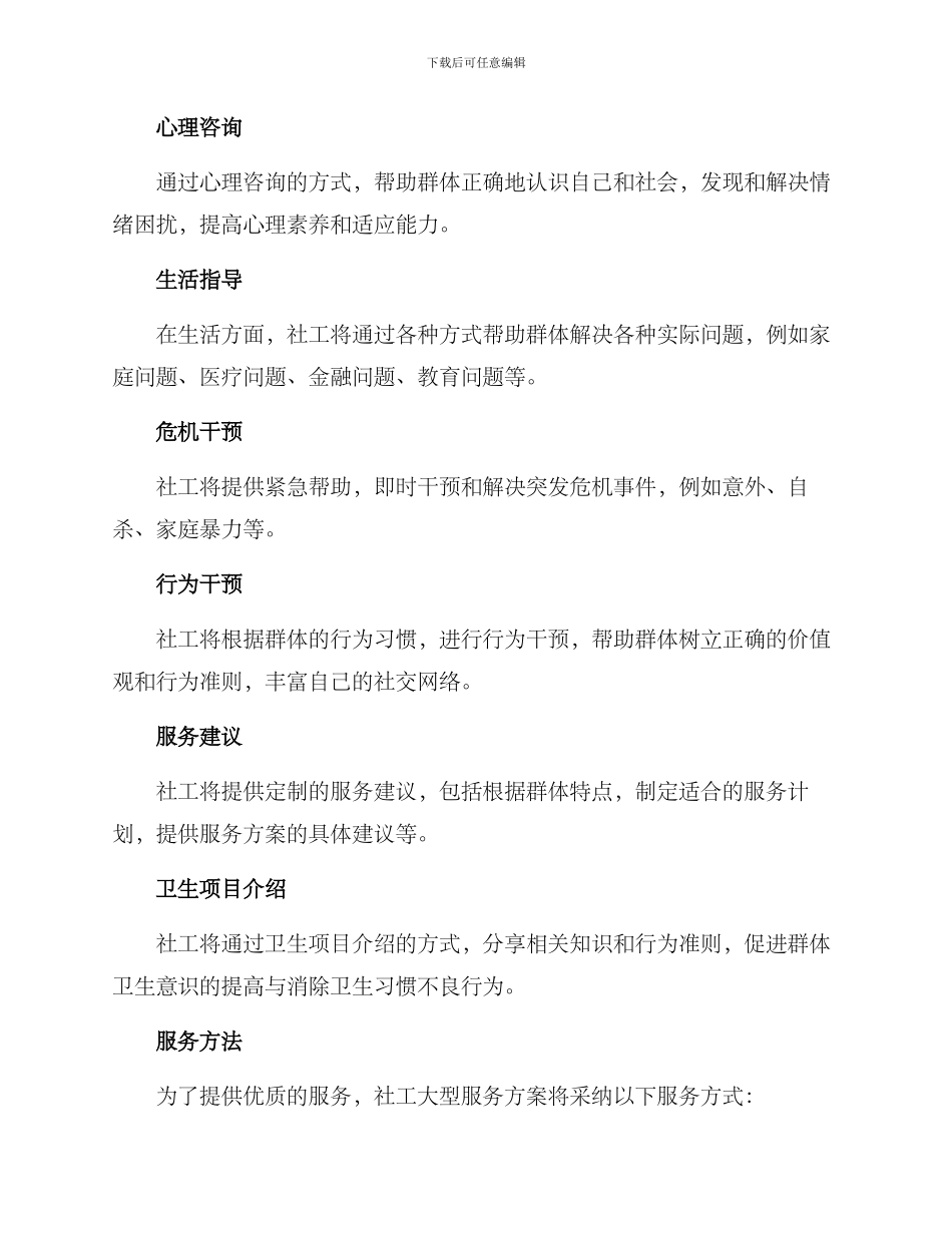 社工大型服务方案_第2页