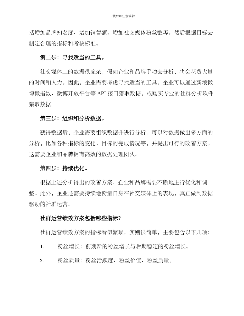 社群运营绩效方案_第2页
