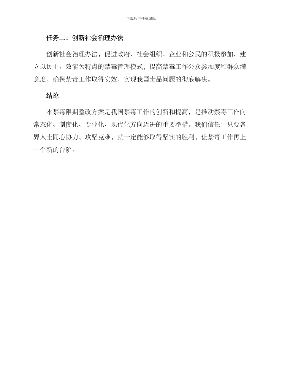 禁毒限期整改方案_第3页