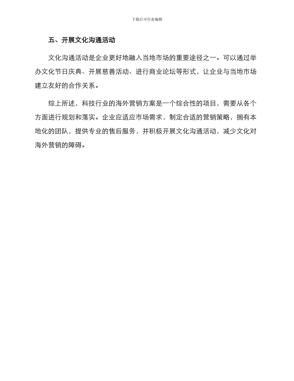 科技行业海外营销方案_第3页