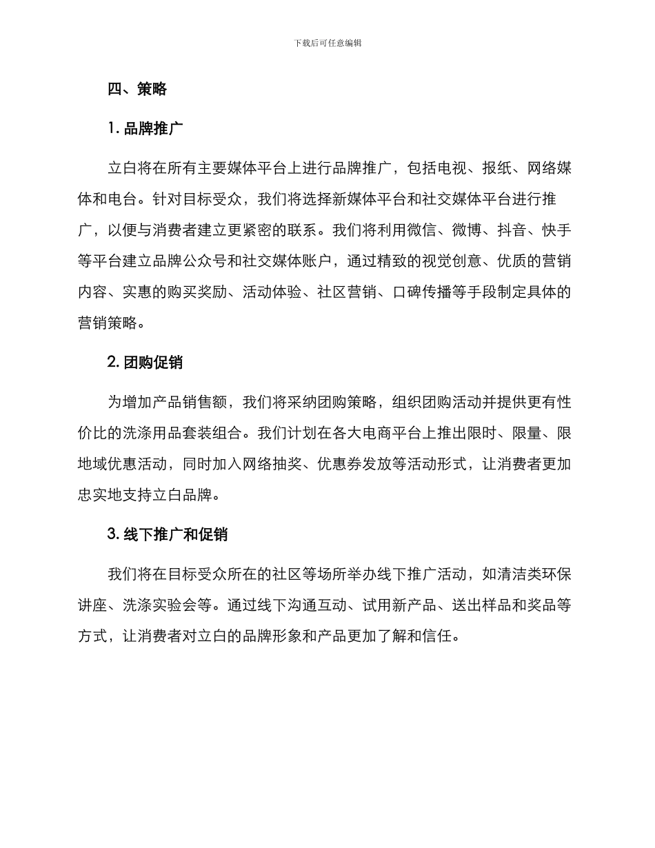 立白营销策划方案_第2页