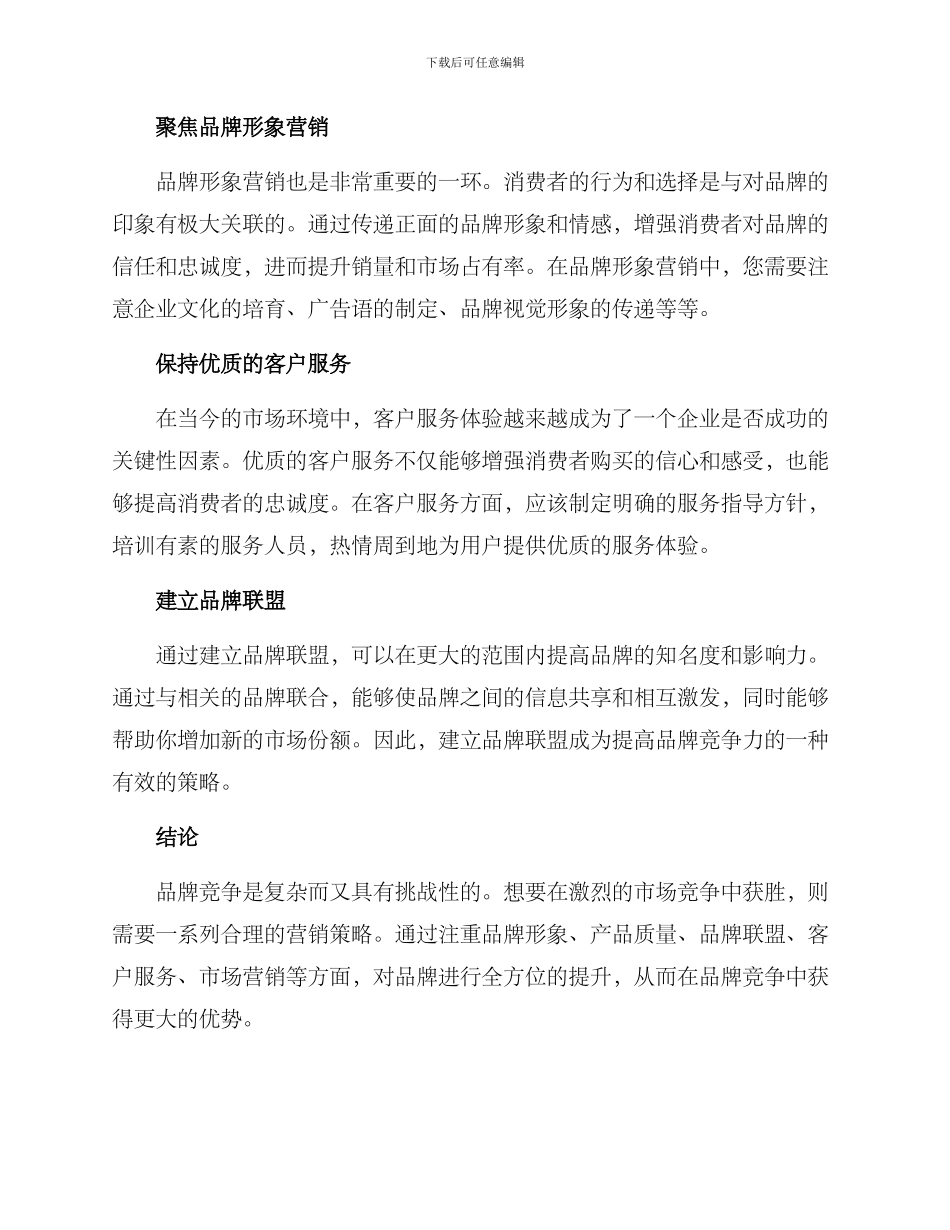 竞争品牌运营方案_第2页