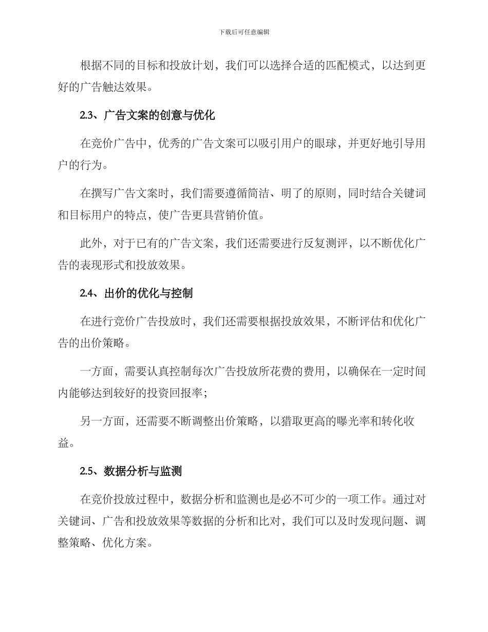 竞价运营策划方案_第2页