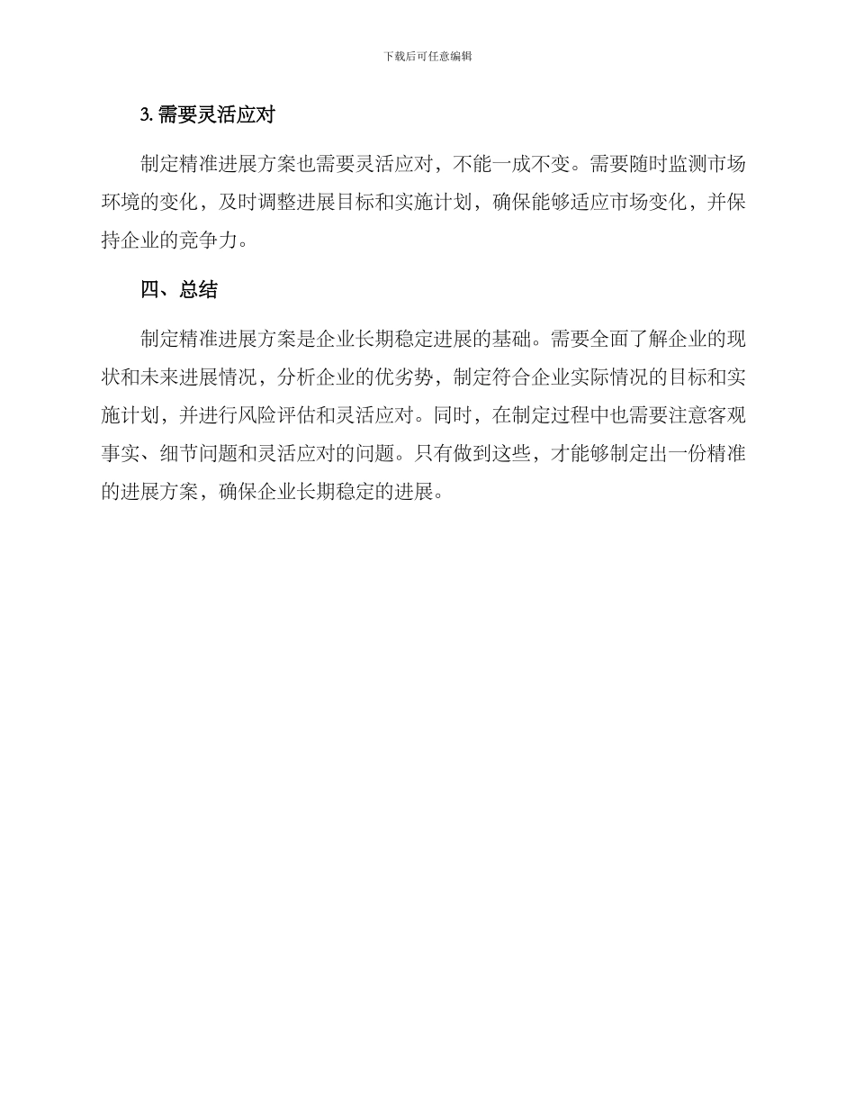 精准发展方案_第3页