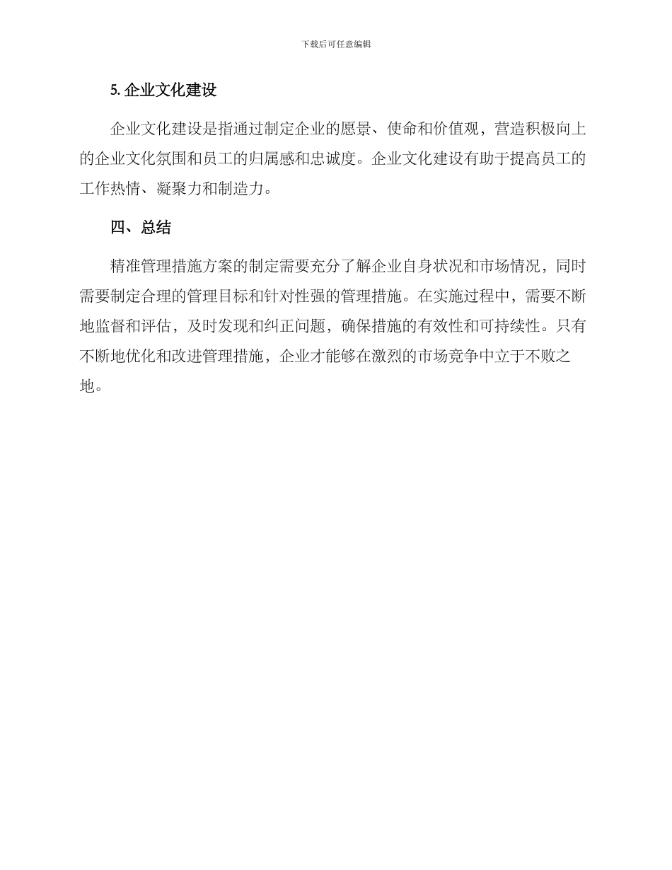 精准管理措施方案_第3页