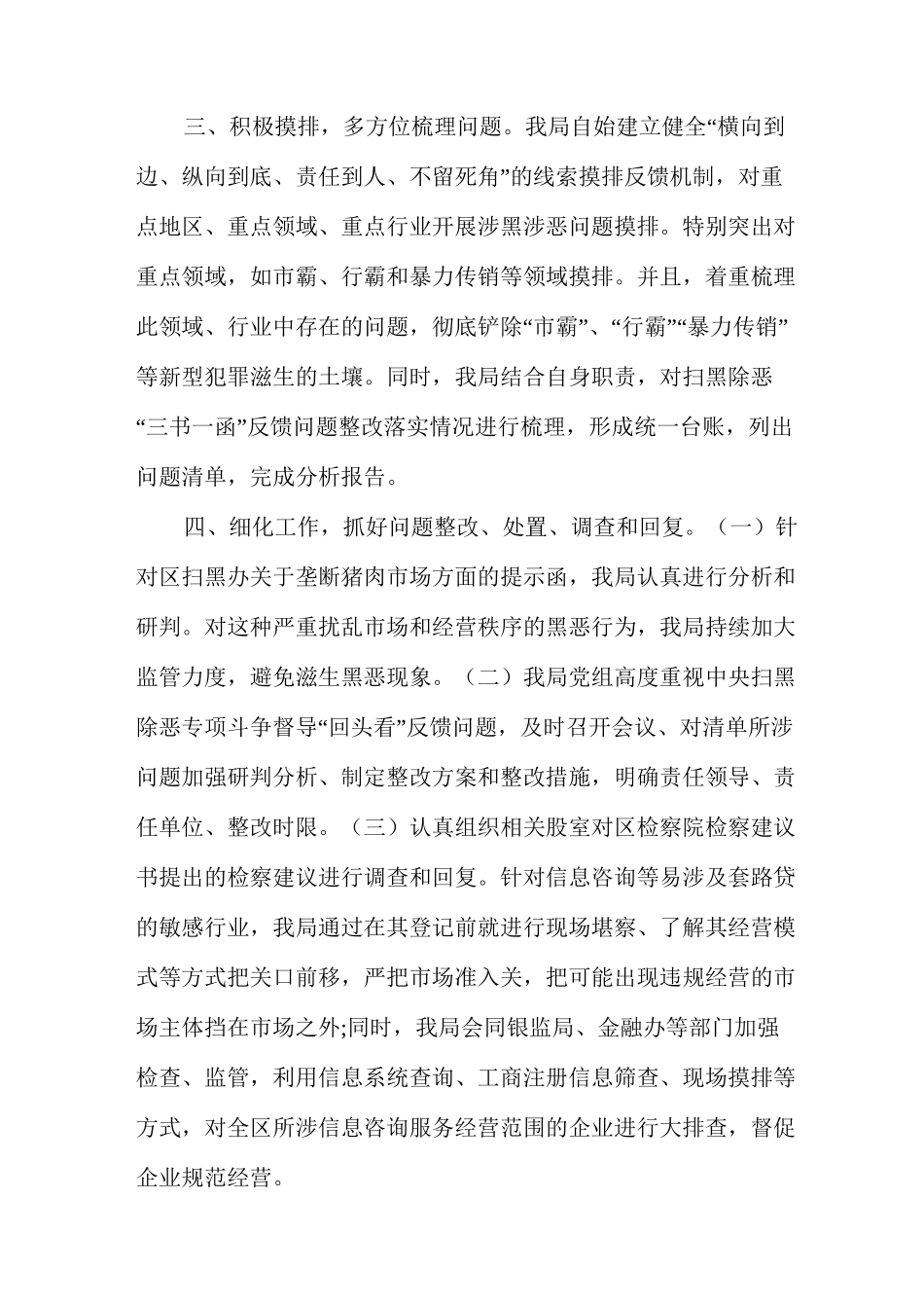 2021扫黑除恶常态化工作总结多篇_第2页