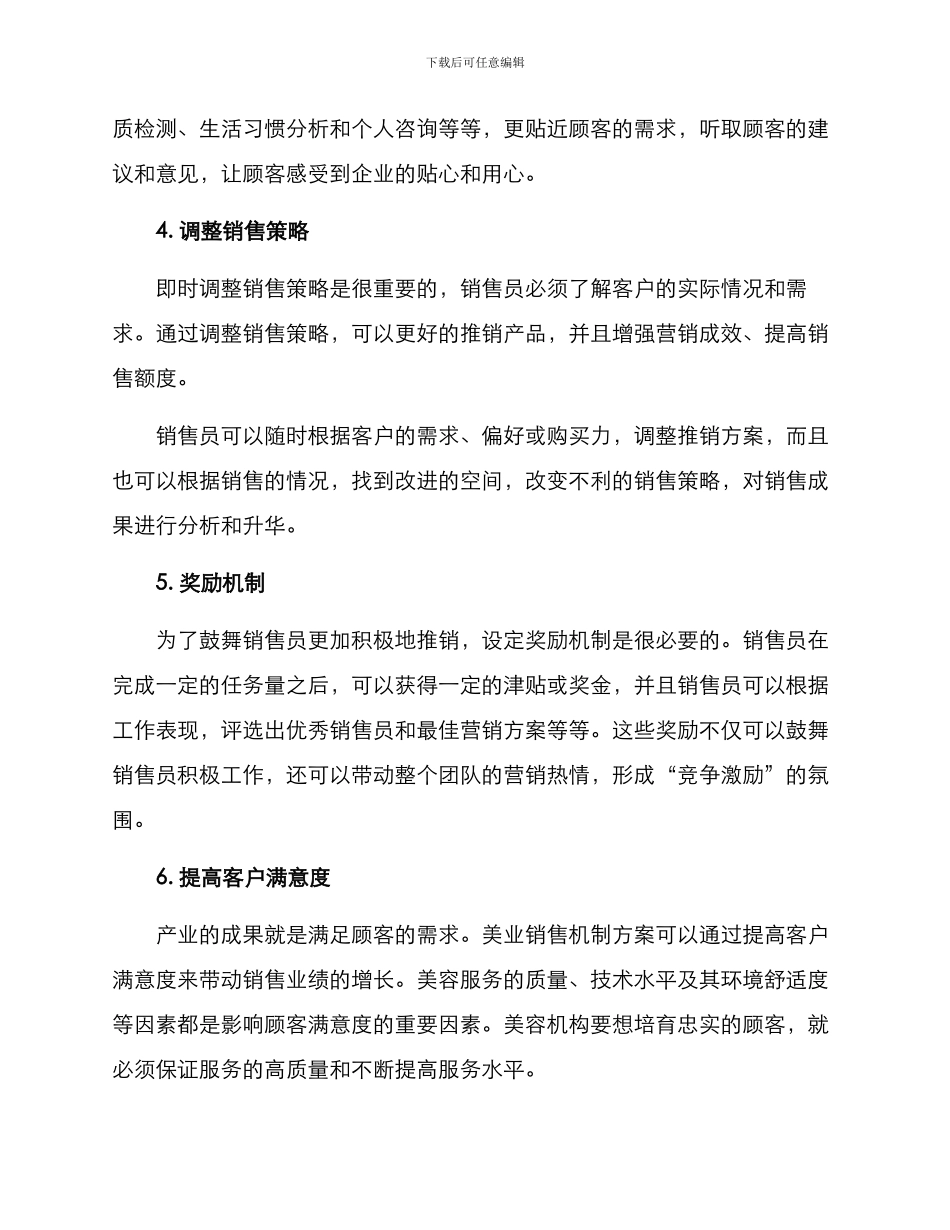 美业销售机制方案_第2页