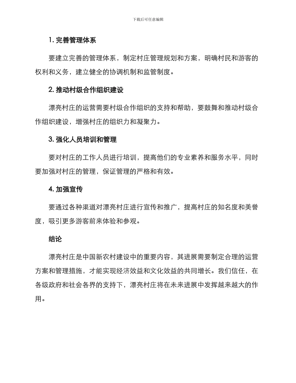 美丽村庄运营方案_第3页
