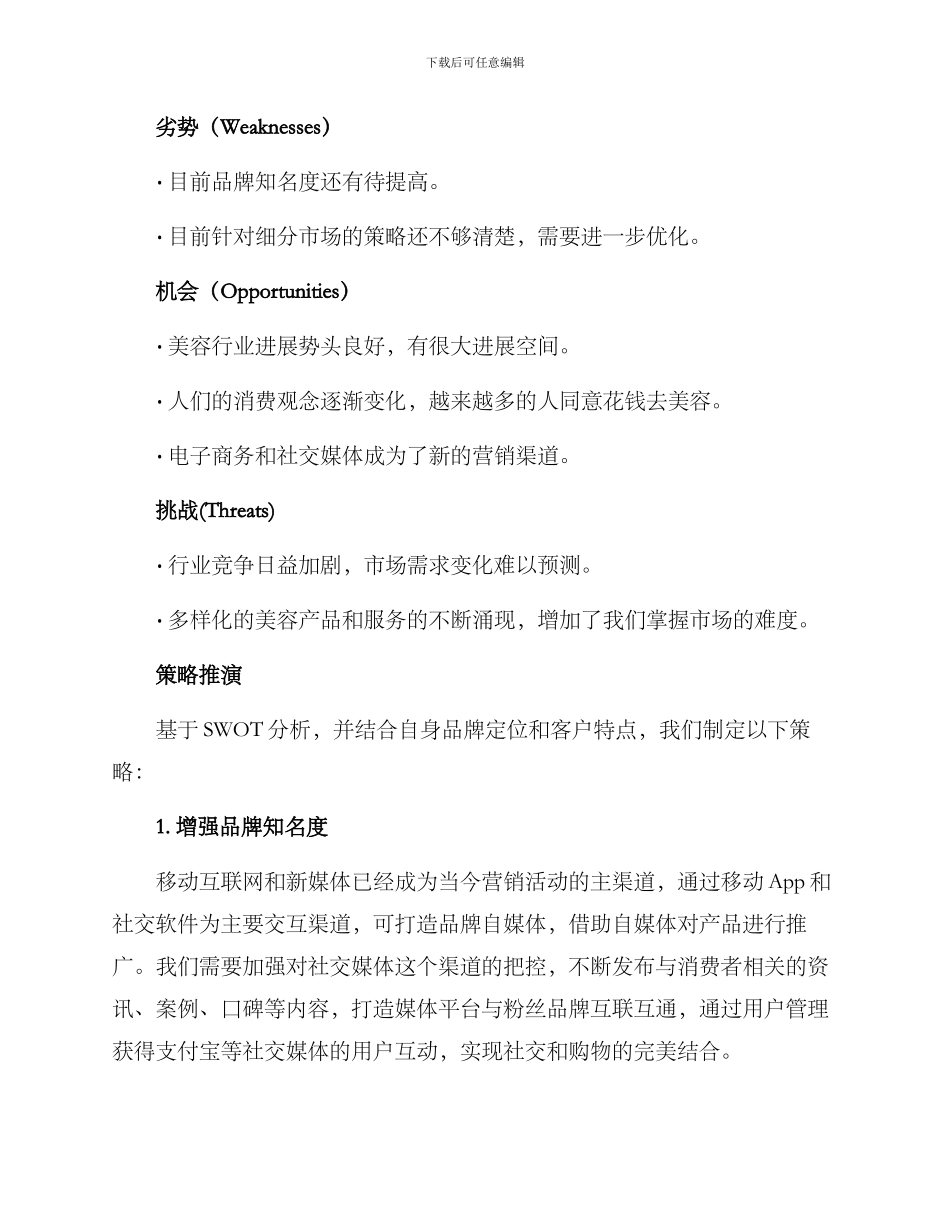 美容营销筹划方案_第2页