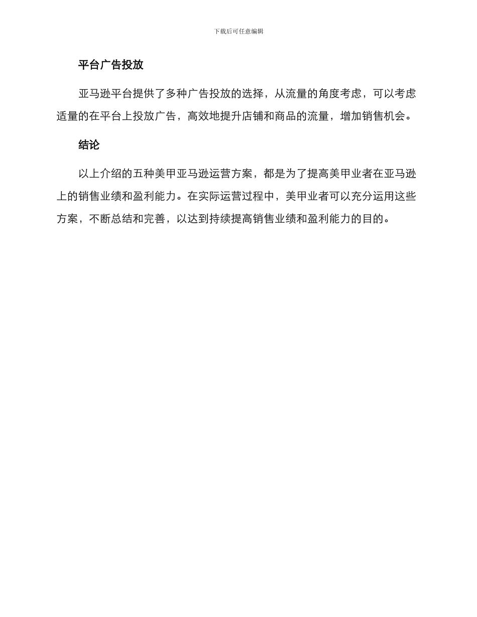 美甲亚马逊运营方案_第3页