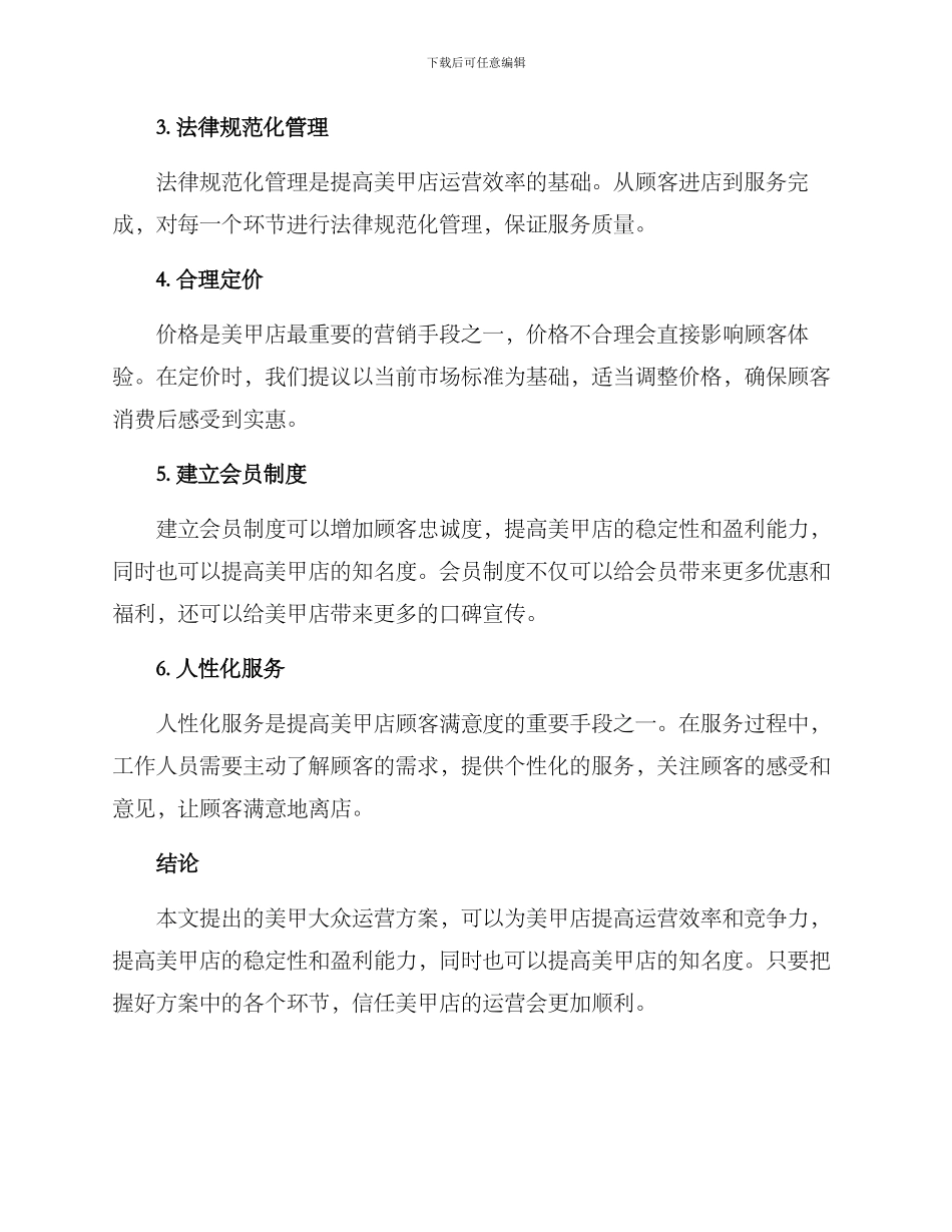 美甲大众运营方案_第2页