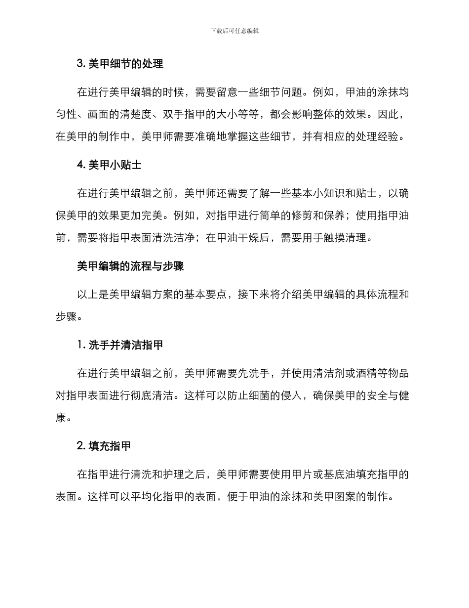 美甲编辑方案_第2页