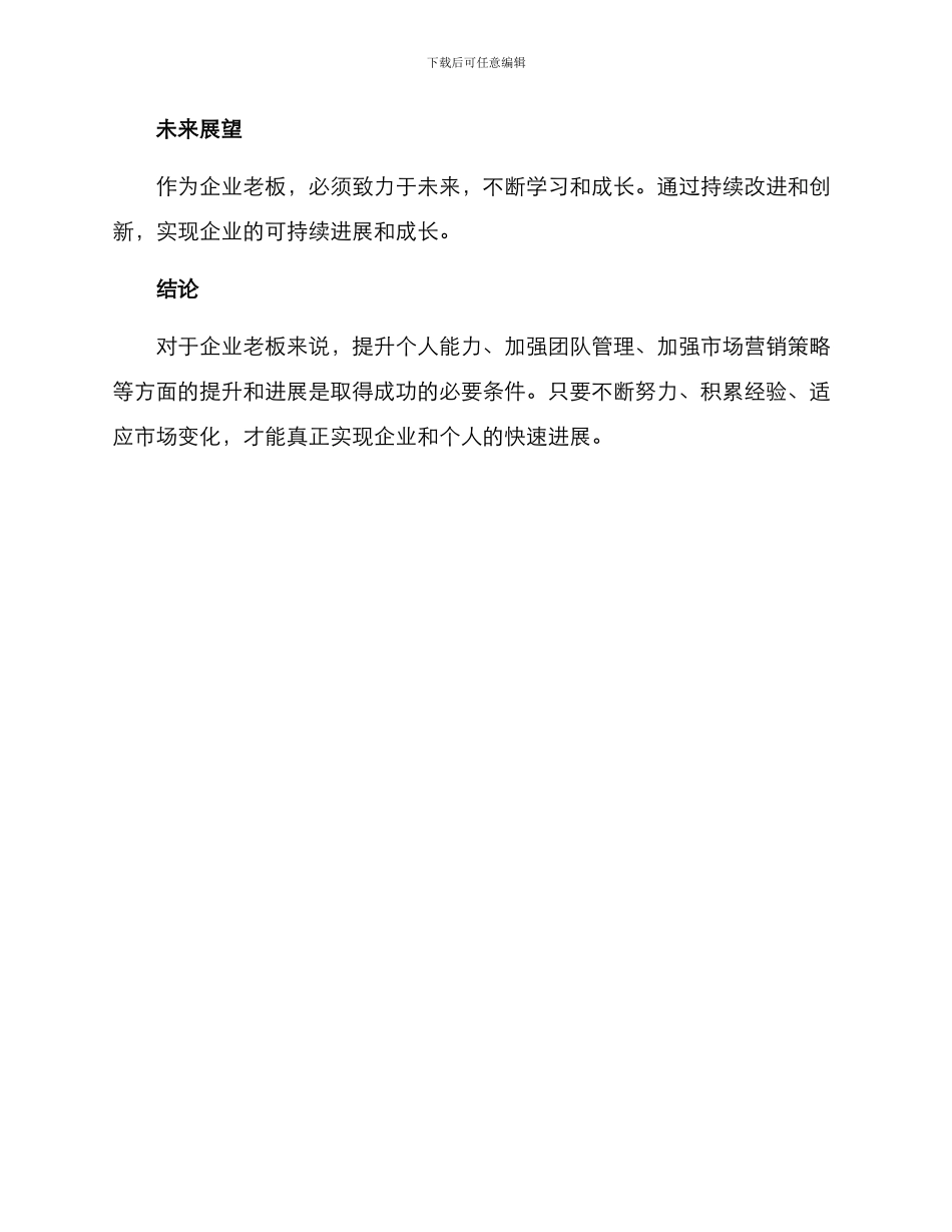 老板应聘方案集_第3页