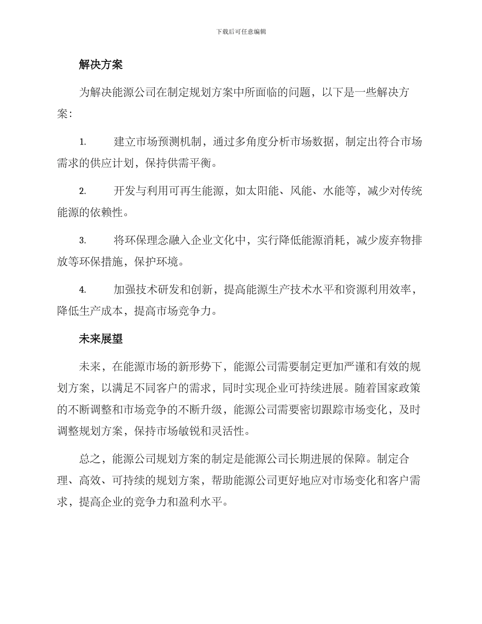 能源公司规划方案_第2页
