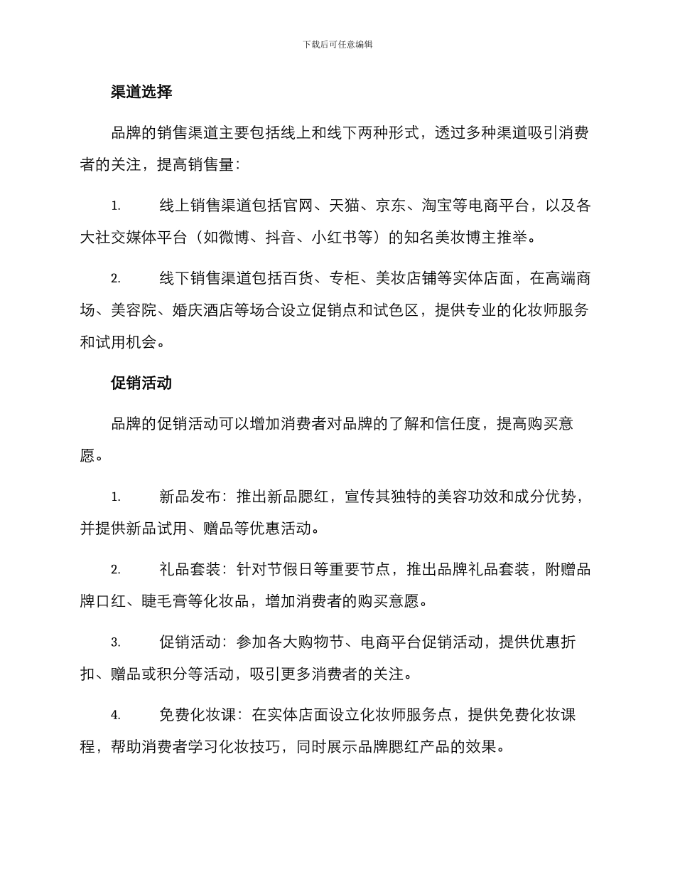 腮红营销方案_第2页