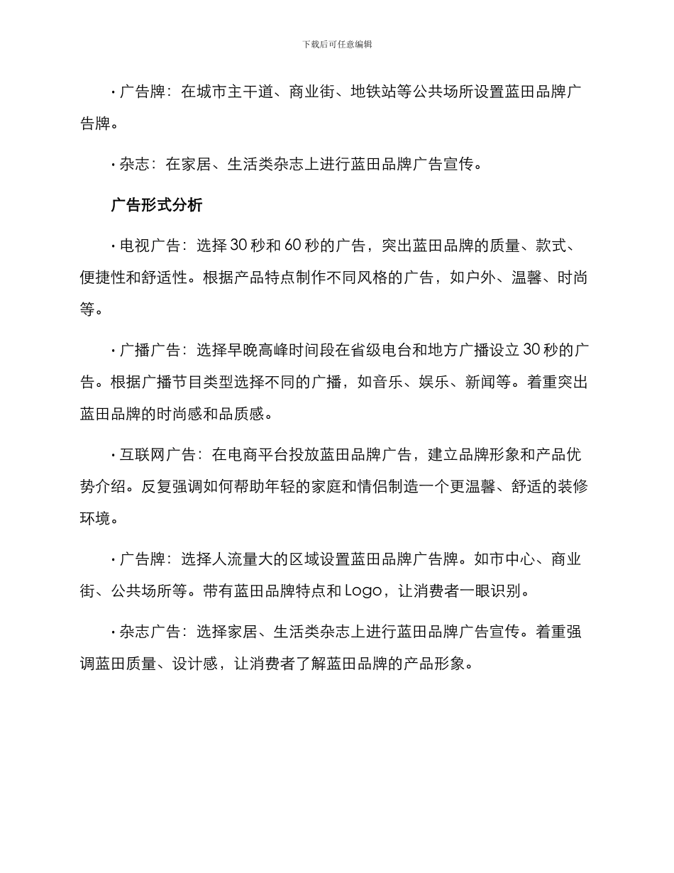 蓝田广告策划方案_第2页