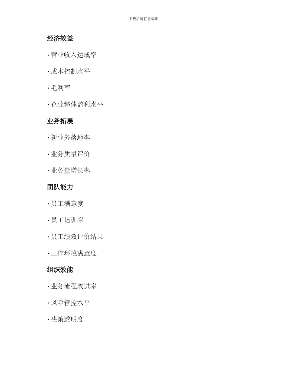 融创物业绩效考核方案_第2页